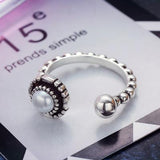 Black Onyx Chain Ring – Everyday Gifts — 7