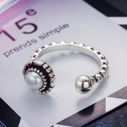 Black Onyx Chain Ring – Everyday Gifts — 7