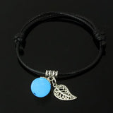 Leaf luminous bracelet woven bracelet – Jewelry Gift Ideas — 8