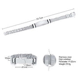 Stainless Steel Mesh Curved Plate Lettering – Jewelry Gift Ideas — 3