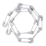 Detachable Safety Pin Necklace Bracelet – Jewelry Gift Ideas — 4