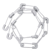 Detachable Safety Pin Necklace Bracelet – Jewelry Gift Ideas — 4