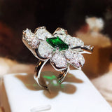 Special-interest Design Petal Flower Full Diamond – Holiday Gift Ideas — 2