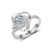 Dimond 925 Sterling Sliver Ring – Stylish Gifts — 1