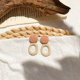 Autumn and winter geometric earrings female – Gifts for Her — 14