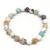 White loose black scrub bracelet – Jewelry Gift Ideas — 5