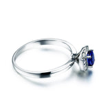 Jewelry 18k Gold Natural Sapphire Women's Ring – Jewelry Gift Ideas — 2