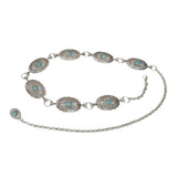 Women's Diamond Turquoise Waist Chain – Gifts for Her — 3