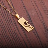 Cutting And Polishing Love Couple Pendant – Jewelry Gift Ideas — 3