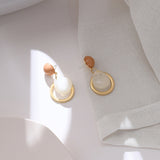Fashion Simple French Morandi Earrings Femininity – Stylish Gifts — 4