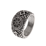 Viking rune Nordic men's antique silver and zinc alloy – Gifts for Him — 4