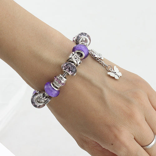 Beaded butterfly bracelet – Jewelry Gift Ideas — 2