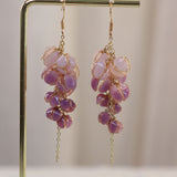 Wisteria Flower Earrings Original Temperament – Stylish Gifts — 4