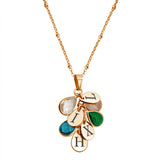 Water Drop Birthstone Gemstone Necklace Three – Jewelry Gift Ideas — 5