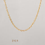 Chain Necklace 18K Gold Plated Unfading Sweater – Jewelry Gift Ideas — 8