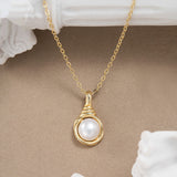 S925 Sterling Silver Natural Pearl Necklace – Jewelry Gift Ideas — 5