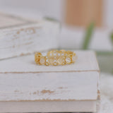 Tanabata Limited Senior Sense Cat's Eye Stone Ring – Gifts for Her — 5