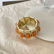 Fashion Alloy Gold-plated Candy Resin Jewelry – Stylish Gifts — 3