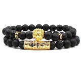 Suit Frosted Stone Stretch Bracelet – Jewelry Gift Ideas — 6