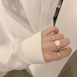 Korean Style Cool Fashion Design Geometric Open Ring – Stylish Gifts — 4