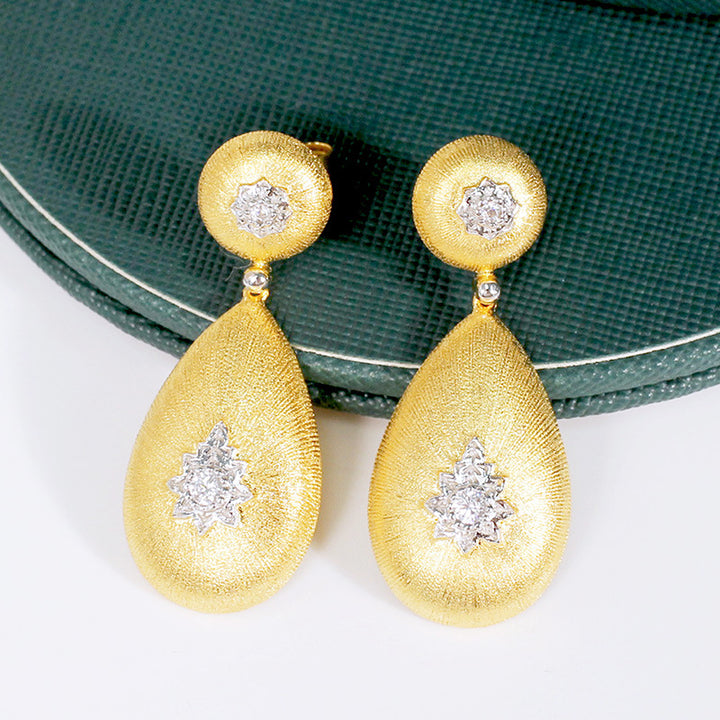 Fashion Italian Craft Vintage Hexagram Earrings – Stylish Gifts — 1