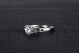 Simple Four-claw Diamond Two Sides Hollow Air Quality – Gifts for Her — 5