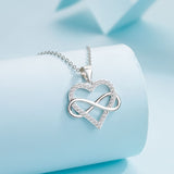 Unlimited Love Necklace Women Wrapped Love – Gifts for Couples — 3