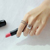 Minimalist Glossy Ring Opening S925 Sterling – Unique Gift Ideas — 3