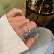 S925 Silver Hollowed Out Opening Ring – Practical Gifts — 4