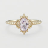 Luxury Natural Amethyst Lace Ring – Practical Gifts — 4