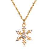 Christmas Snowflake Cane Drip Oil Necklace – Jewelry Gift Ideas — 4