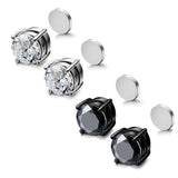 Titanium Steel No Piercing Magnet Stud Earrings – Stylish Gifts — 7