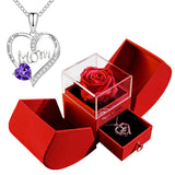 Eternal Rose Apple Gift Box Women Necklace – Jewelry Gift Ideas — 5
