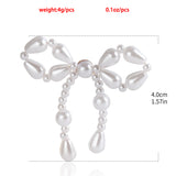 Vintage Plastic Pearl Bow Floral Hand-woven – Holiday Gift Ideas — 11