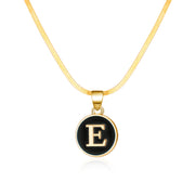 26 Letters Snake Chain Necklace – Jewelry Gift Ideas — 11