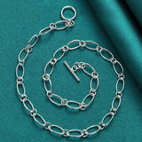 Women's Fashion Circle OT Buckle Necklace – Jewelry Gift Ideas — 2