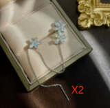 Style Zircon Tassel Earrings Personality Cold Wind Ear – Stylish Gifts — 9