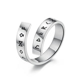 Pirate Viking Text Symbol Ended Ring Personality – Stylish Gifts — 9