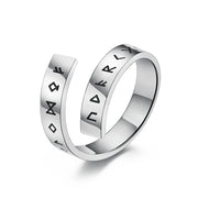 Pirate Viking Text Symbol Ended Ring Personality – Stylish Gifts — 9
