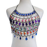 Nightclub Dripping Halter Neck Hollow Vest Bikini Body – Gifts for Her — 5