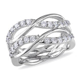 Multi-line Interwoven 8-shaped Ring For Women – Gifts for Her — 3