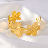 Middle East Gold Flower Ring High-grade Alloy – Jewelry Gift Ideas — 4