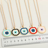 Fashion Devil's Eye Necklace Multi-layer Round – Jewelry Gift Ideas — 6