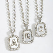 English Letter Fashion Commuter Diamond Necklace – Jewelry Gift Ideas — 1
