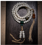 White Jade Men's Playing Bracelet Rosary Women's – Jewelry Gift Ideas — 7
