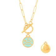 Blue 12 Twelve Constellations Necklace – Jewelry Gift Ideas — 16