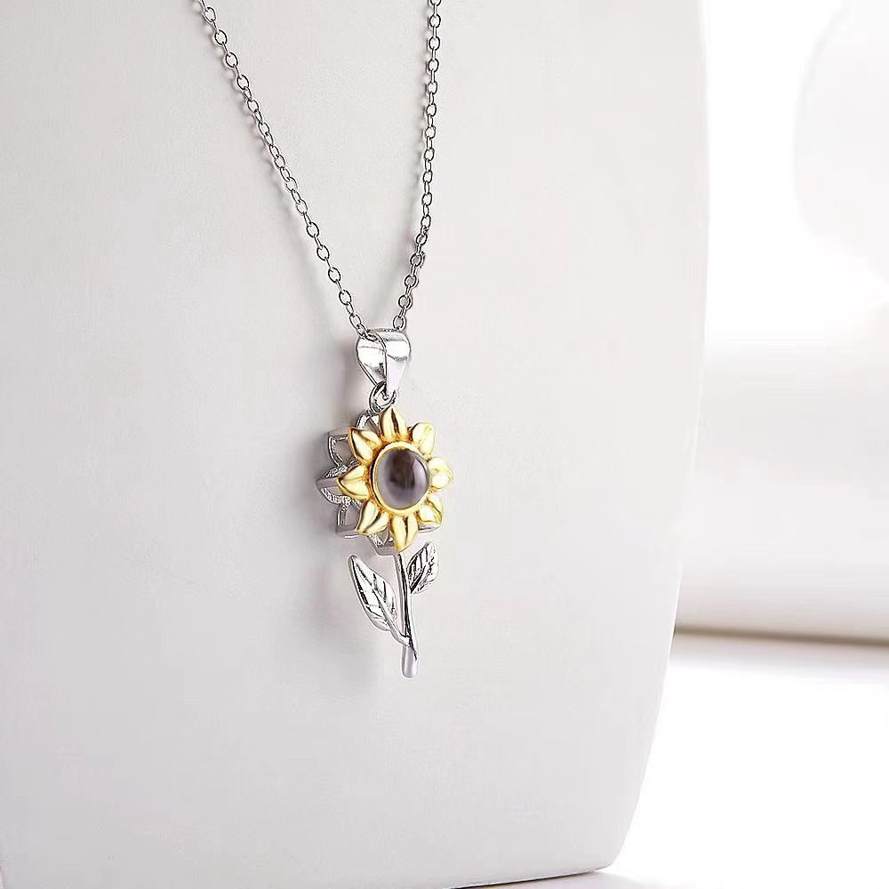 Sunflower Fashion Personality Sunflower Necklace – Jewelry Gift Ideas — 1
