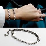 Women's Sterling Silver Distressed Ball Chain – Jewelry Gift Ideas — 4