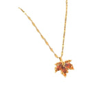 Red Maple Leaf Necklace Women's Fashion – Jewelry Gift Ideas — 2