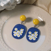 Cute Flowers All-match Earrings For Women – Gifts for Her — 9